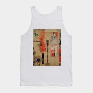 Abstract Collage Tank Top